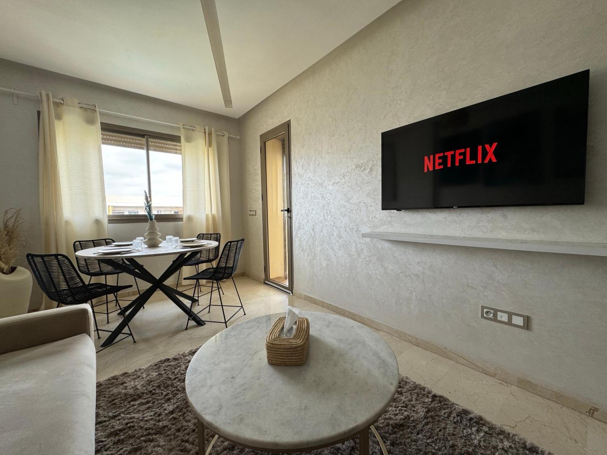 Splendide Appartement En Residence Piscine 마라케시 외부 사진
